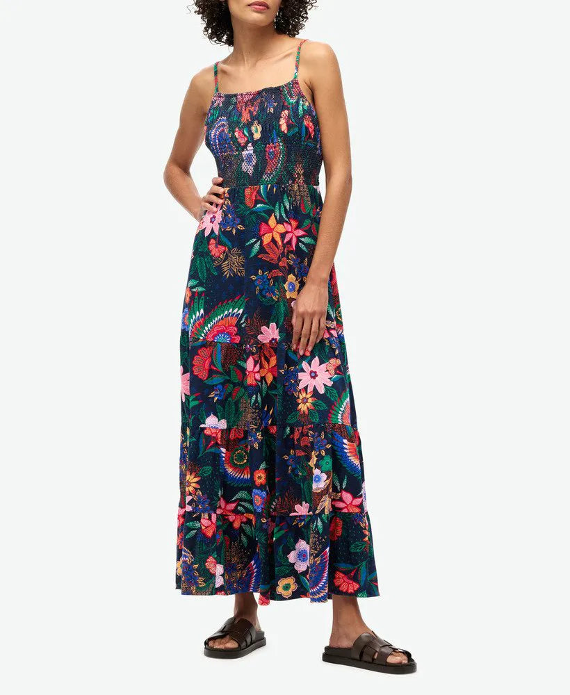 Vera Floral Navy