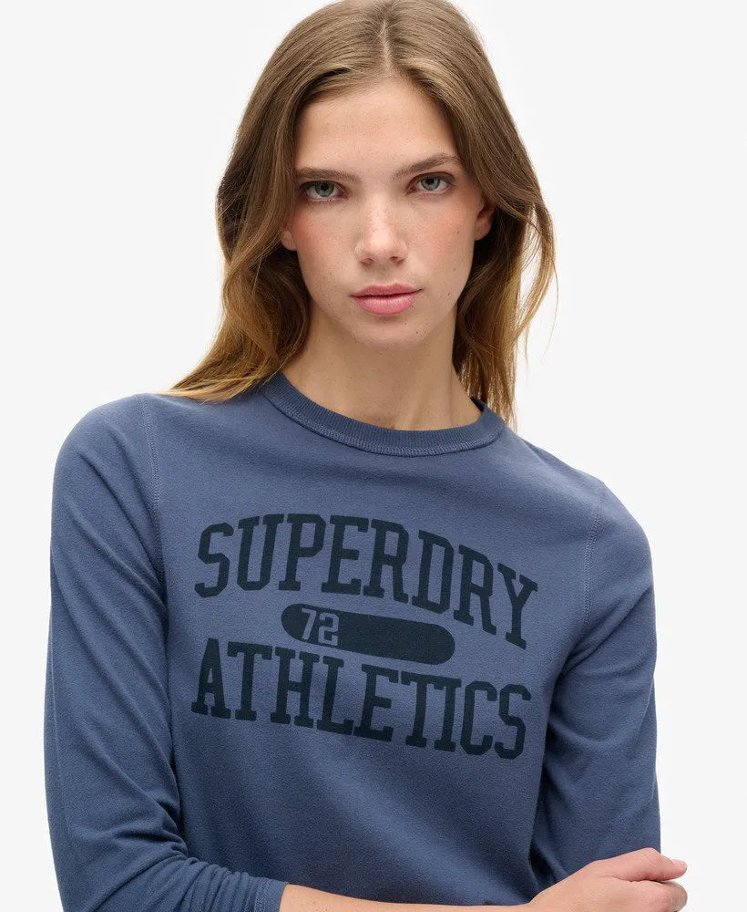 Athletic Essentials Ringer Slim Long Sleeved Top