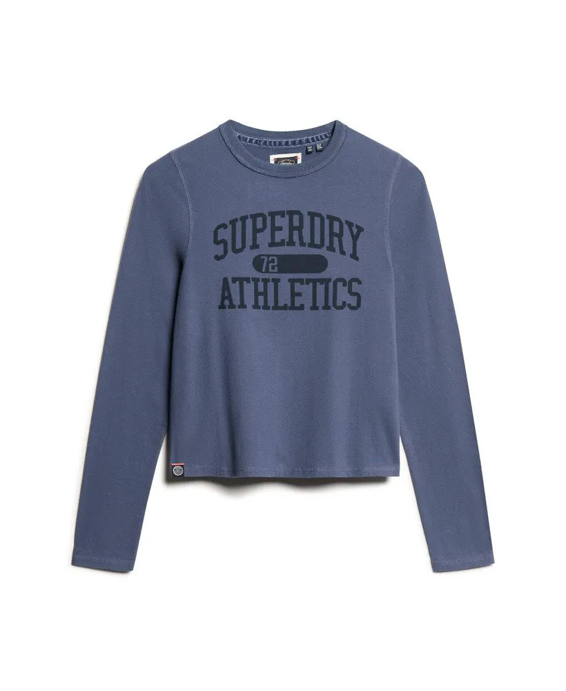 Athletic Essentials Ringer Slim Long Sleeved Top