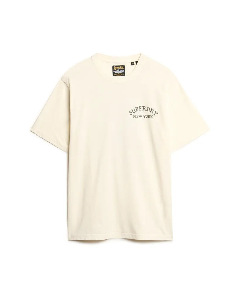 Tattoo Back Graphic Loose T-Shirt