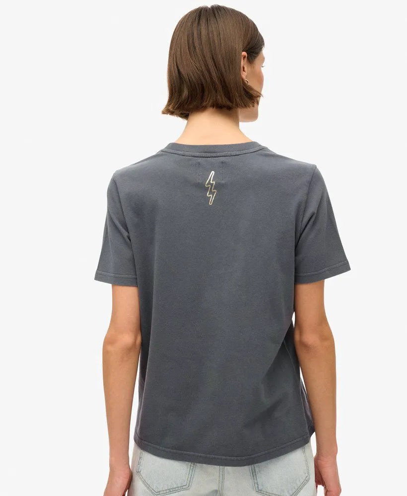 Tattoo Script Relaxed T-Shirt