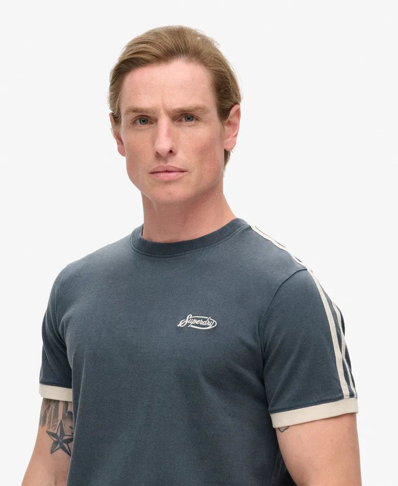 Essential Logo Retro Striped T-Shirt