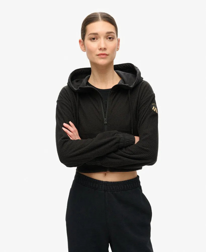 Sport Tech Grid Fleece Ziphood