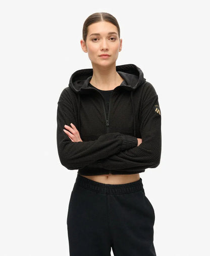Sport Tech Grid Fleece Ziphood