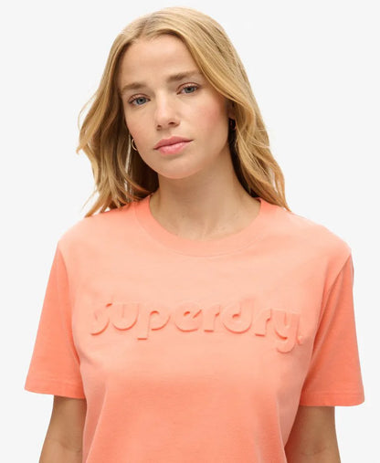 Embossed Logo Relaxed T-Shirt