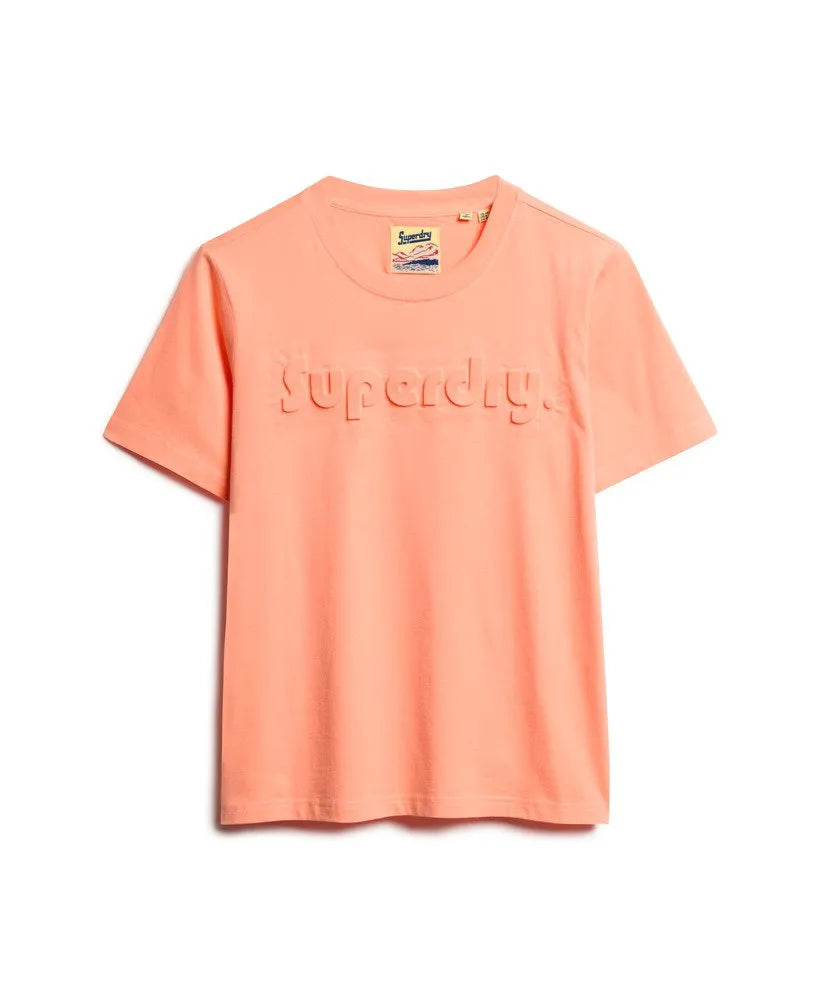 Embossed Logo Relaxed T-Shirt