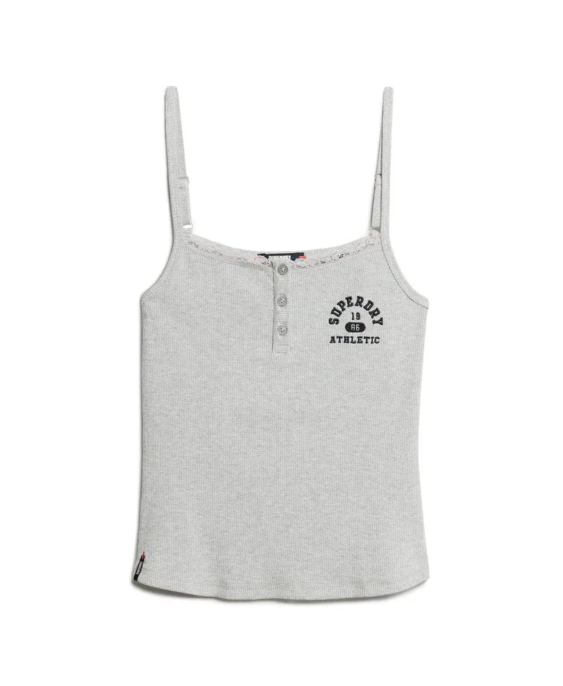 Athletic Essentials Graphic Button Cami
