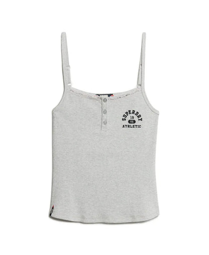 Athletic Essentials Graphic Button Cami