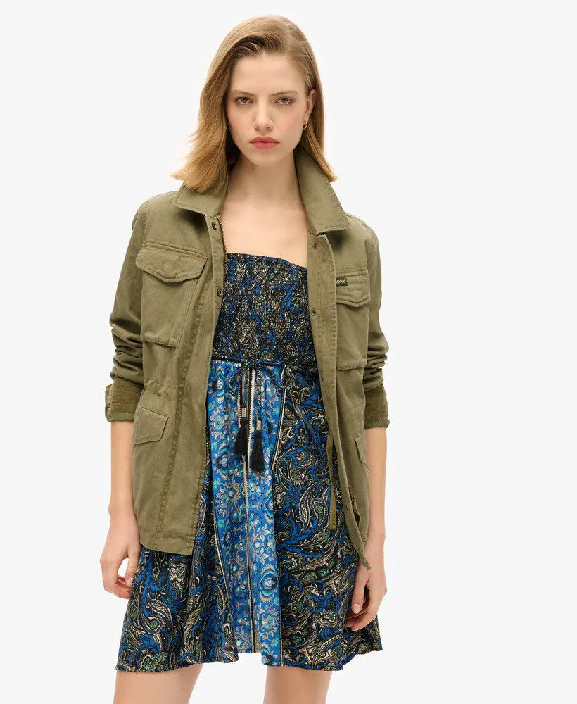 Paisley Print Bandeau Dress