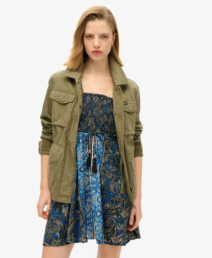 Paisley Print Bandeau Dress