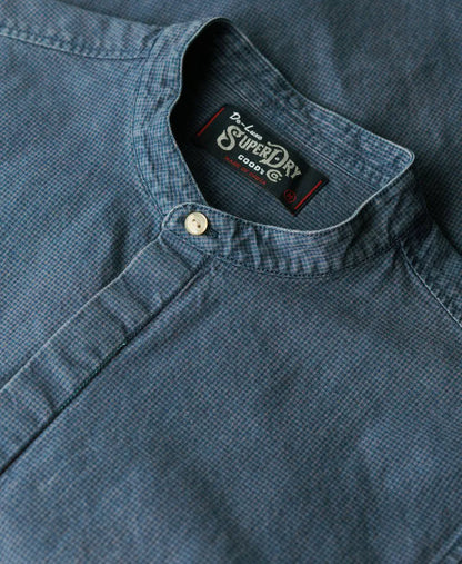 The Merchant Store - Indigo Henley Shirt