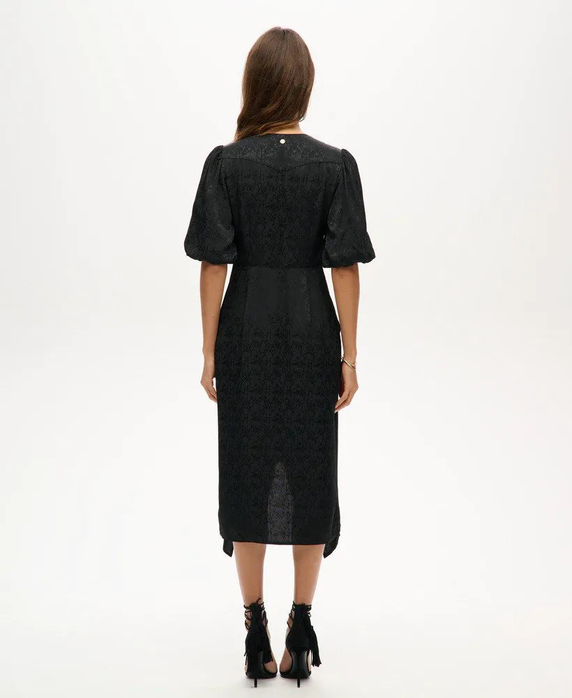Short Sleeve Midi Dress