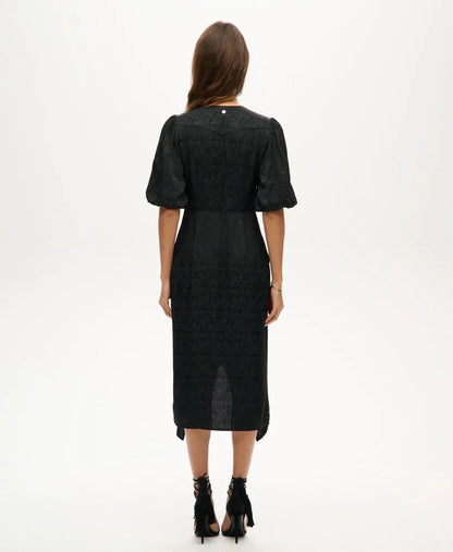 Short Sleeve Midi Dress