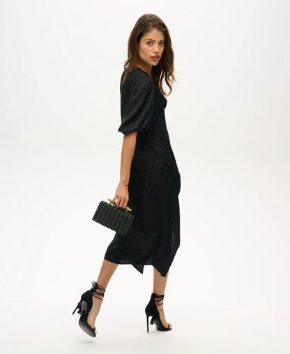 Short Sleeve Midi Dress