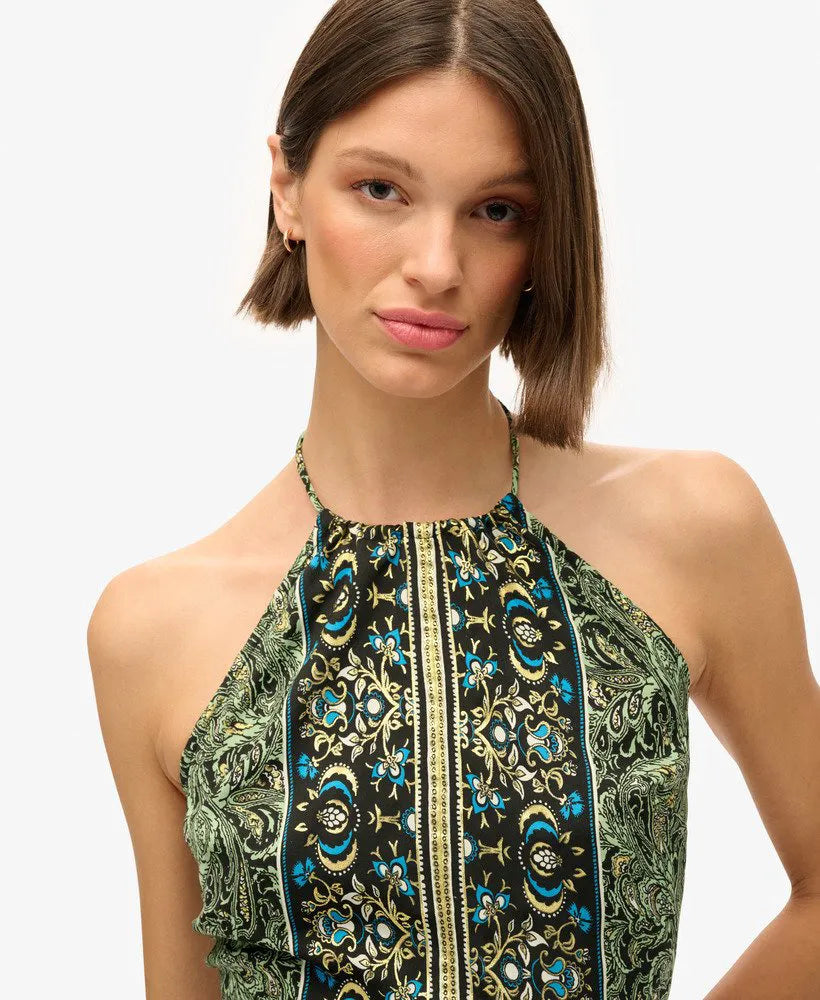 Green Leaf Paisley