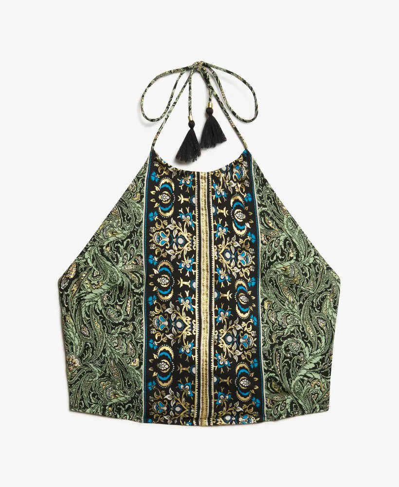 Green Leaf Paisley