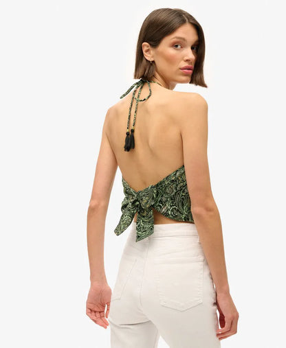 Green Leaf Paisley