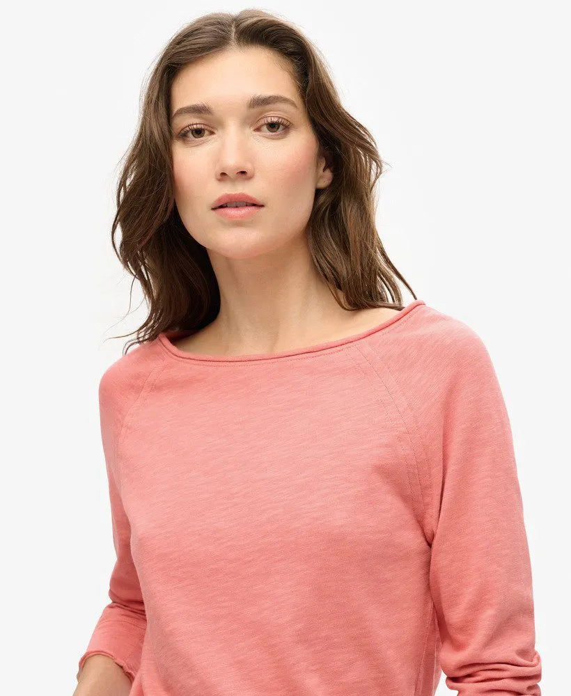 Long Sleeve French Terry Top