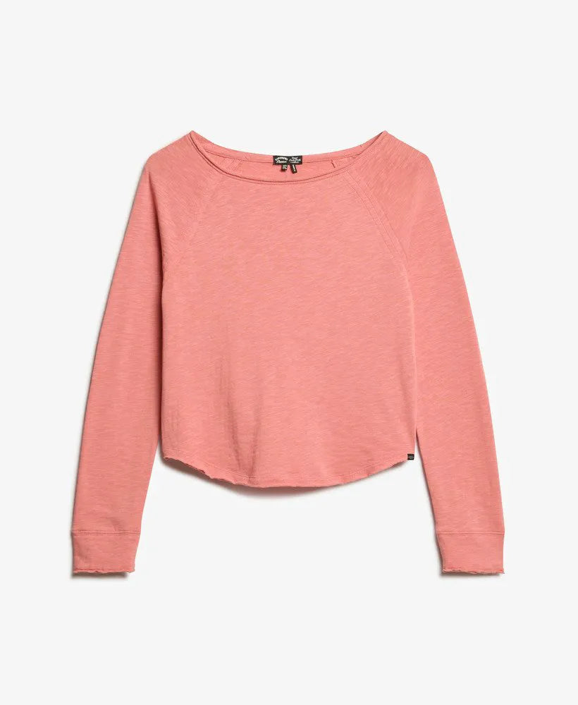 Long Sleeve French Terry Top