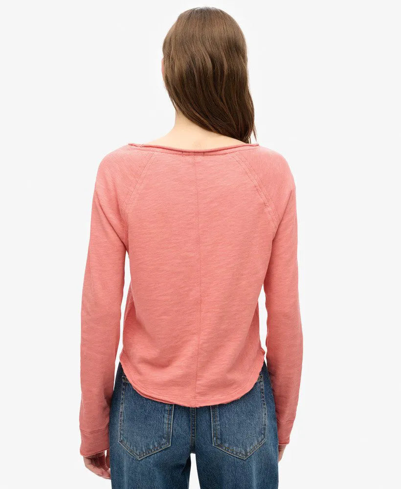 Long Sleeve French Terry Top
