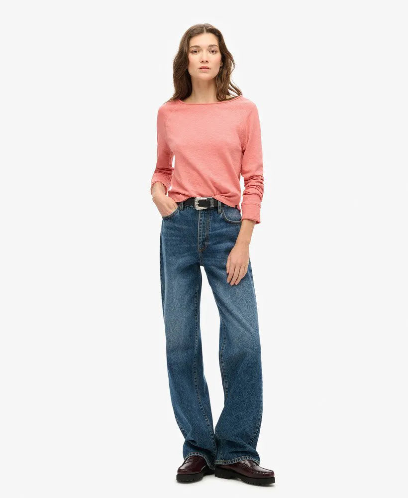 Long Sleeve French Terry Top