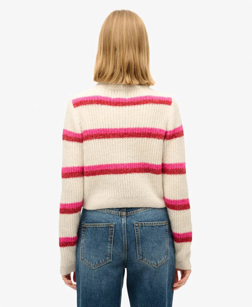 Pink Yarrow Stripe