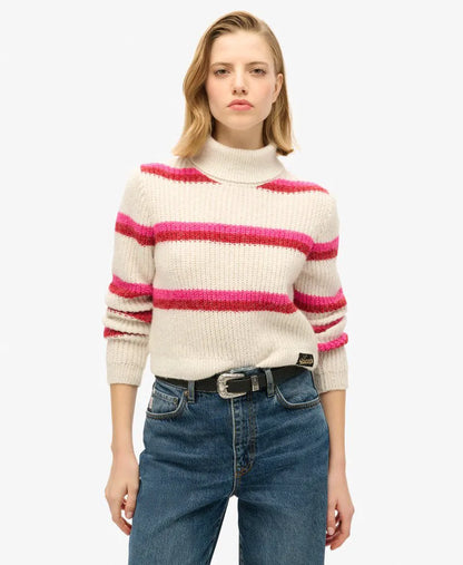 Pink Yarrow Stripe