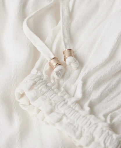 Ibiza Long Sleeve Tiered Mini Dress