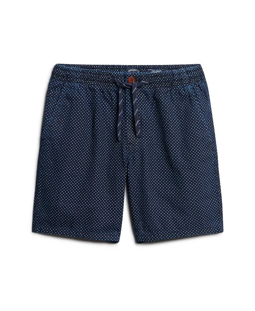 Indigo Bermuda Dot Shorts