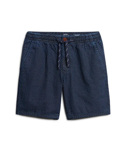 Indigo Bermuda Dot Shorts
