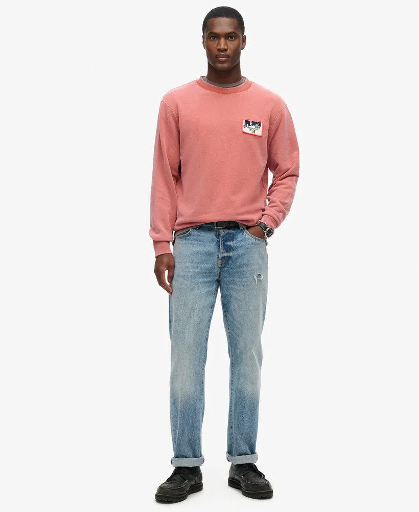 Mechanic Loose Fit Crew Sweatshirt