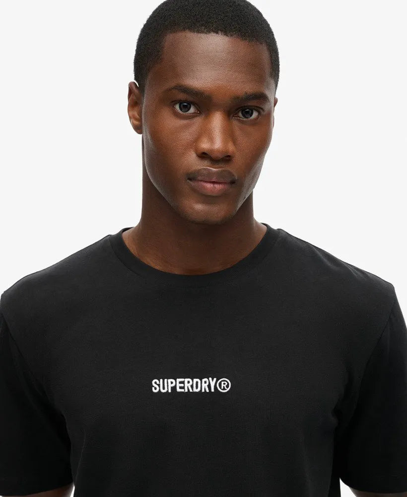 Micro Logo Graphic Loose T-Shirt
