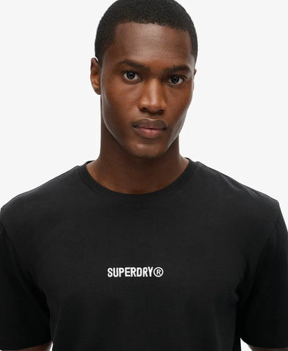 Micro Logo Graphic Loose T-Shirt