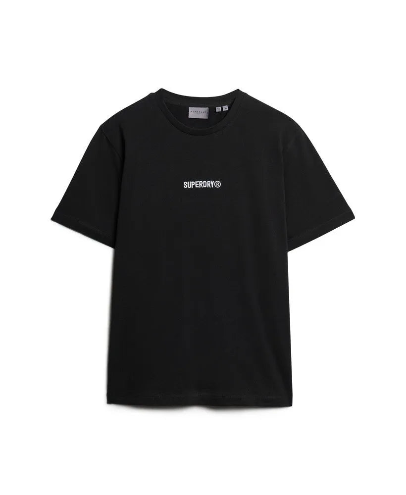 Micro Logo Graphic Loose T-Shirt