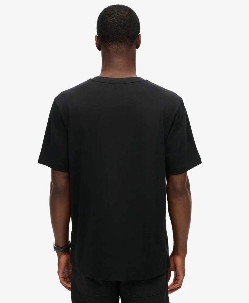 Micro Logo Graphic Loose T-Shirt