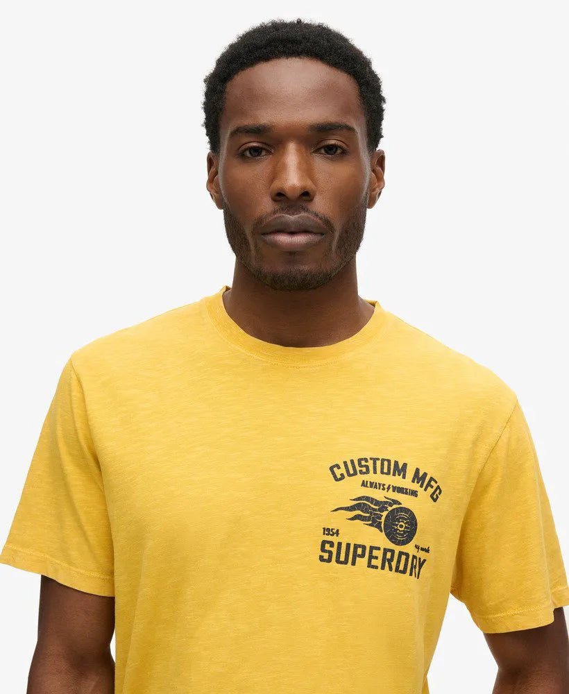 Biker Graphic Loose T-Shirt