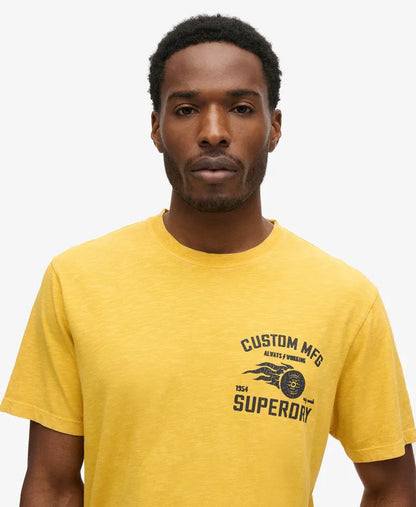 Biker Graphic Loose T-Shirt