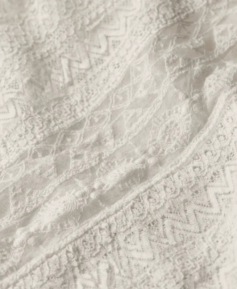 All Lace Midi Dress