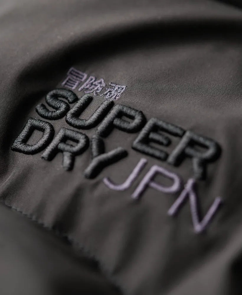 Hooded Sports Puffer Bomber Jacket