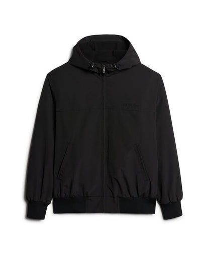 Surplus Nylon Hooded Bomber Jacket