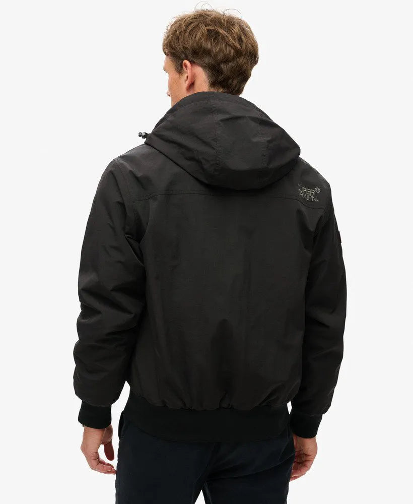 Surplus Nylon Hooded Bomber Jacket