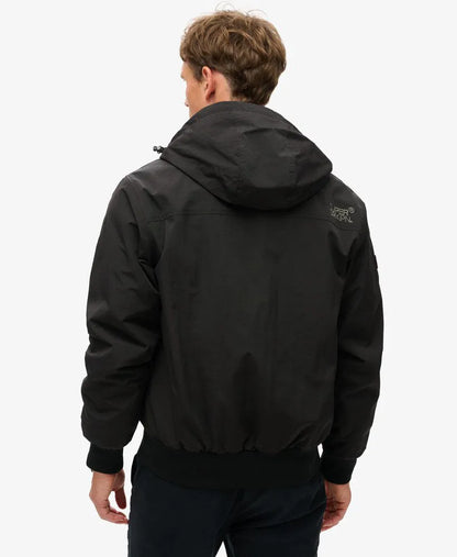 Surplus Nylon Hooded Bomber Jacket