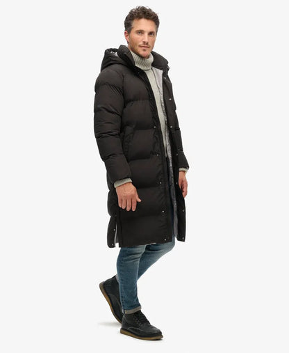 Longline Hooded Puffer Coat