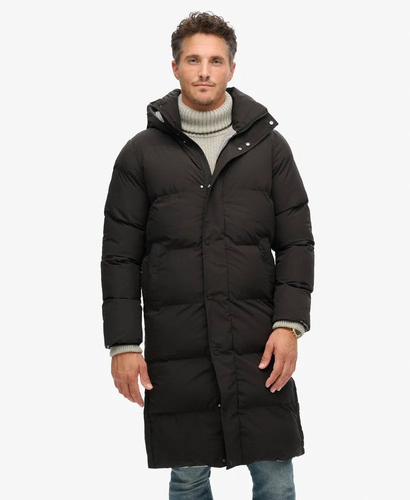 Longline Hooded Puffer Coat