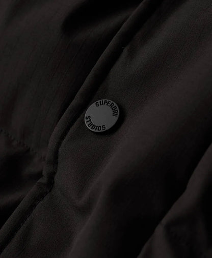 Longline Hooded Puffer Coat