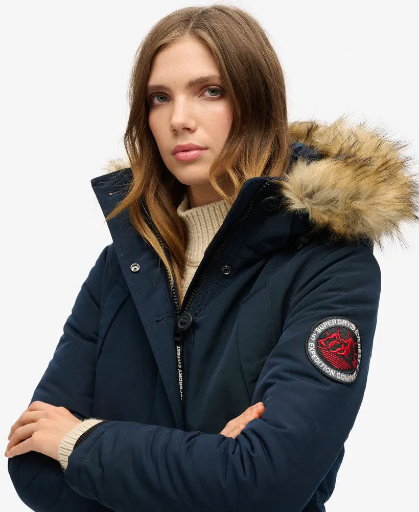 Everest Faux Fur Hooded Parka Coat