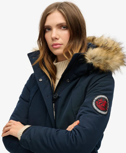 Everest Faux Fur Hooded Parka Coat