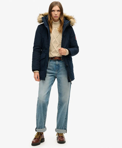 Everest Faux Fur Hooded Parka Coat