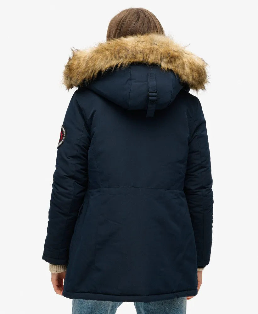 Everest Faux Fur Hooded Parka Coat