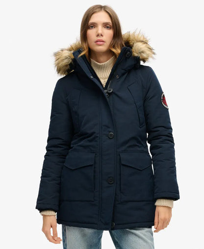 Everest Faux Fur Hooded Parka Coat